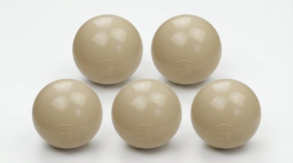 Pallomeren pallot beige (70mm) 1000 kappaletta