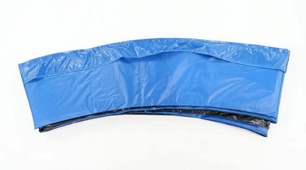 Blå 150x200 cm Trampolinsikkerhedspude - 12 mm tyk PVC & EPE skum erstatningskant