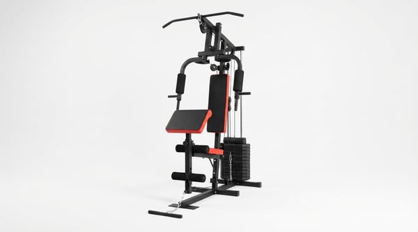 Voima-asema - Kotikuntosali - 45 kg painoilla - 138x103x200cm