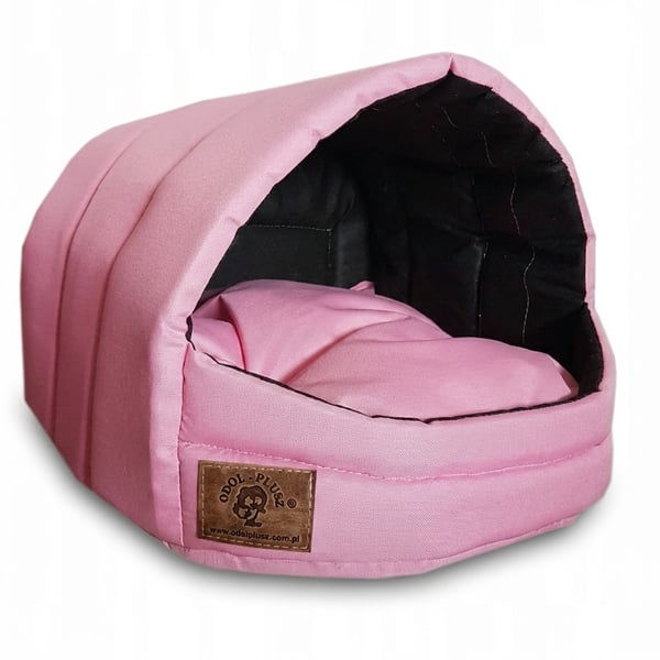 Koiranpeti XS - pieni koira - laatikko - koirankori - 39 x 40 x 34 cm - pinkki - koiranpeti - koiran patja
