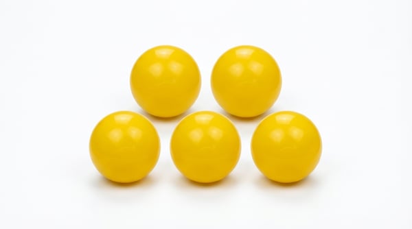 Bollhavsbollar gula (70mm) 500 stycken