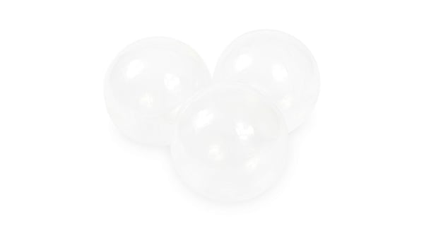 Transparenta bollhavsbollar (70 mm) 100 stycken