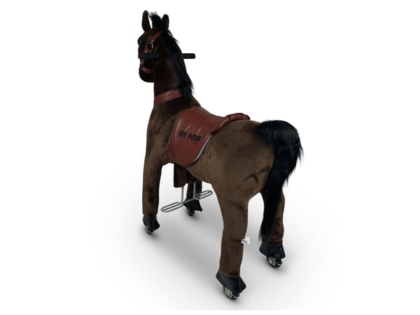 Ridende Legetøjshest, MY PONY MP2008-M, 85x83x98 cm