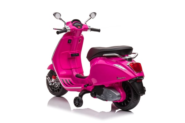 Lasten akkukäyttöinen skootteri, Vespa Sprint, Musta