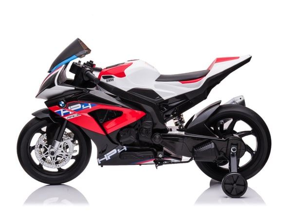 Lasten moottoripyörä, BMW HP4, 119x66x73 cm, Punainen