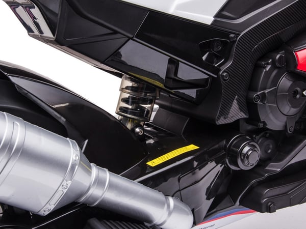 Lasten moottoripyörä, BMW HP4, 119x66x73 cm, Punainen