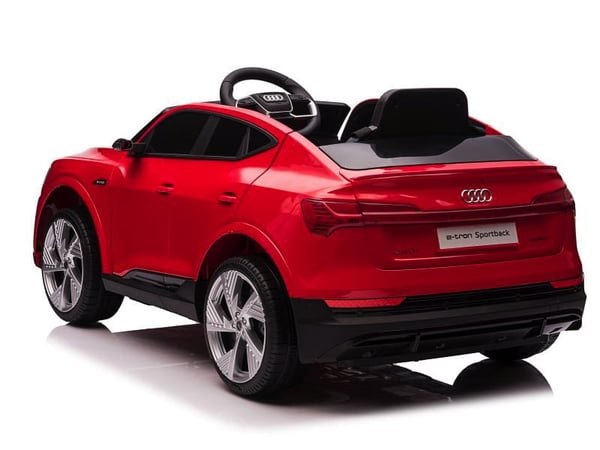 Akkukäyttöinen ajoneuvo, Audi E-tron, 108x60x47 cm, Punainen