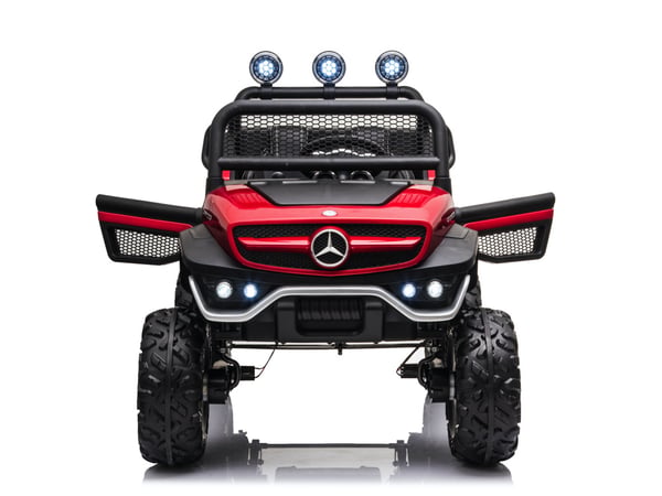 Lasten sähköauto, Mercedes-Benz Unimog, Musta