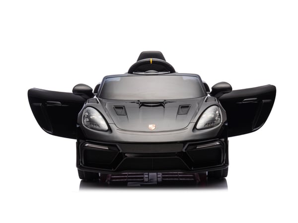 Børns Batteribil, Porsche Spyder RS, 108x60x43 cm, Sort