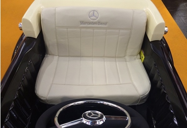 Lasten Auto, Mercedes-Benz 300S, 132x67x54 cm, Musta