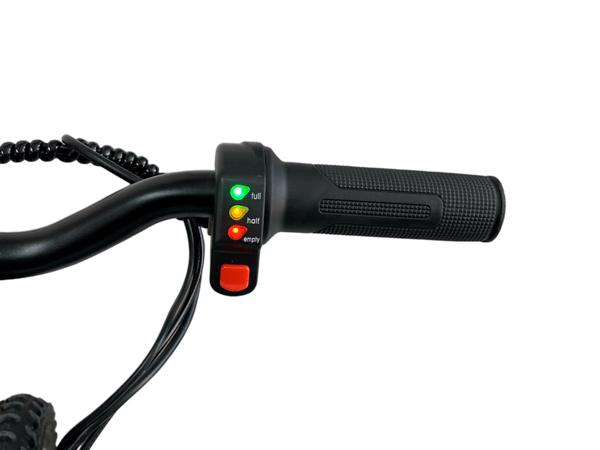 Elektrisk Balanscykel, 24V, 16 tum, Svart