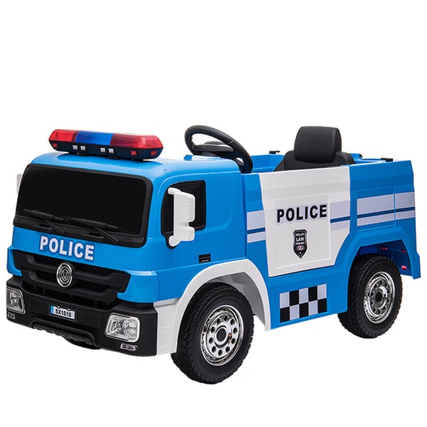 Sähköinen Poliisiauto, 115x65x60 cm, Sininen