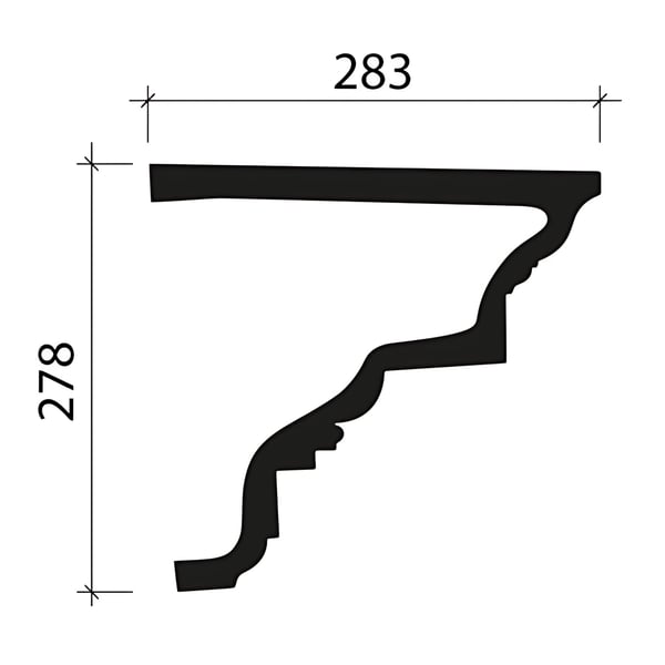 Kattolista Profhome 401201 tyyli Uusklassismi