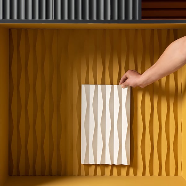 3D boyutlu panelleri Orac Decor MODERN W112-box 1 kutu 7 kalıp parçasıyla 14 m