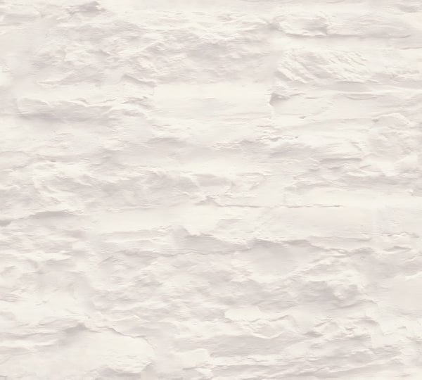 Non woven-tapet sten utseende Profhome 959083-GU lätt texturerad matt färg grädde vit 5,33 m2