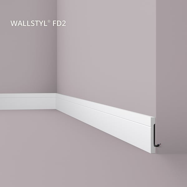 Jalkalista NMC WALLSTYL FD2 tyyli ajaton / klassinen