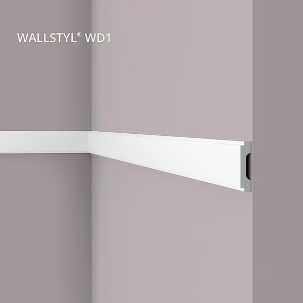 Vägglist NMC WALLSTYL WD1 stil modern | CDON