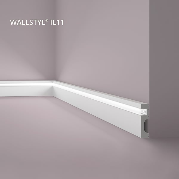 Jalkalista NMC WALLSTYL IL11-box 1 laatikko kanssa 13 listat 26 m