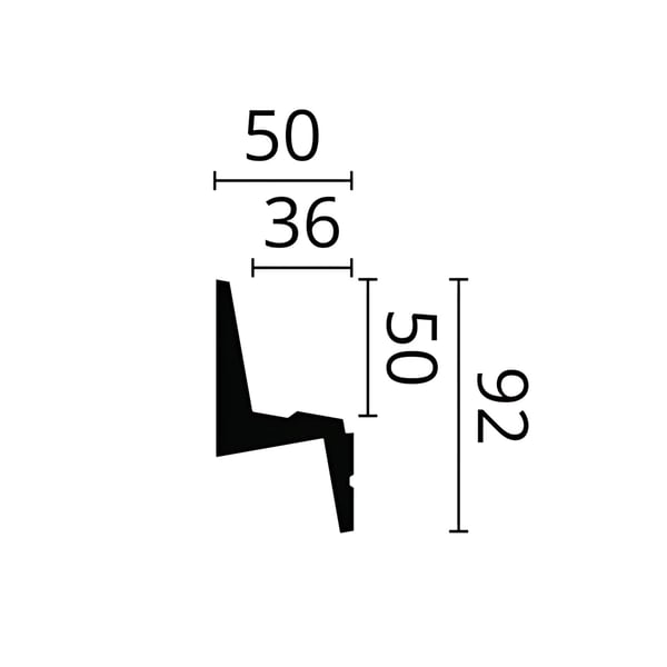 Kattolista NMC ARSTYL IL6-box 1 laatikko kanssa 14 listat 28 m