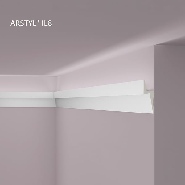 Kattolista NMC ARSTYL IL8-box 1 laatikko kanssa 7 listat 14 m