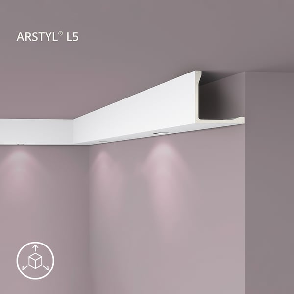 Kansilista NMC ARSTYL L5-box 1 laatikko kanssa 3 listat 6 m