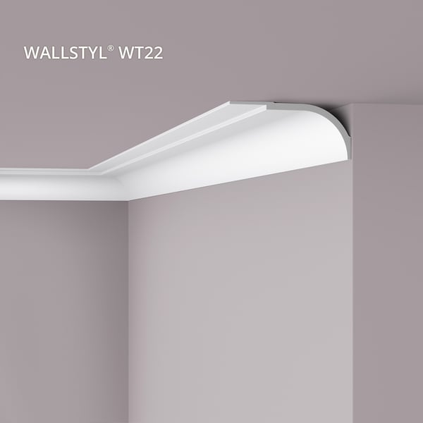 Kattolista NMC WALLSTYL WT22-box 1 laatikko kanssa 5 listat 10 m