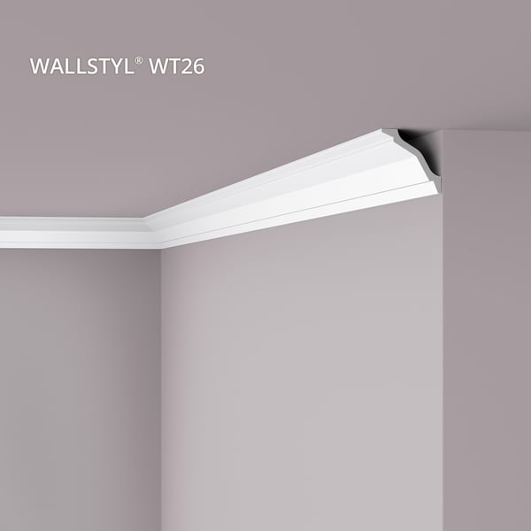 Kattolista NMC WALLSTYL WT26-box 1 laatikko kanssa 17 listat 34 m