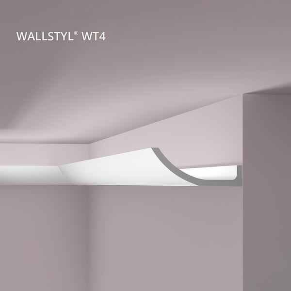 Kattolista NMC WALLSTYL WT4-box 1 laatikko kanssa 4 listat 8 m