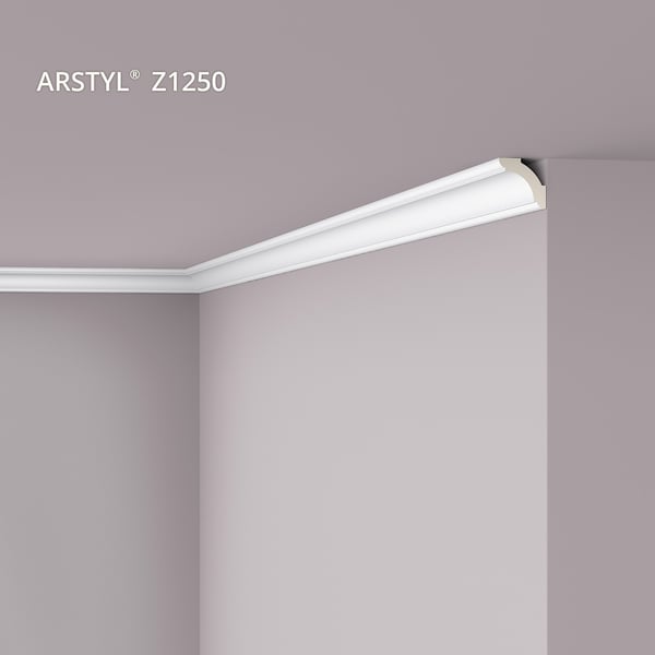 Kattolista NMC ARSTYL Z1250-box 1 laatikko kanssa 48 listat 96 m