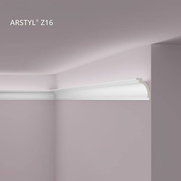 Kattolista NMC ARSTYL Z16-box 1 laatikko kanssa 24 listat 48 m