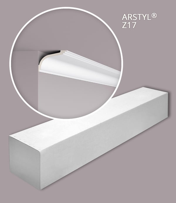 Kattolista NMC ARSTYL Z17-box 1 laatikko kanssa 24 listat 48 m