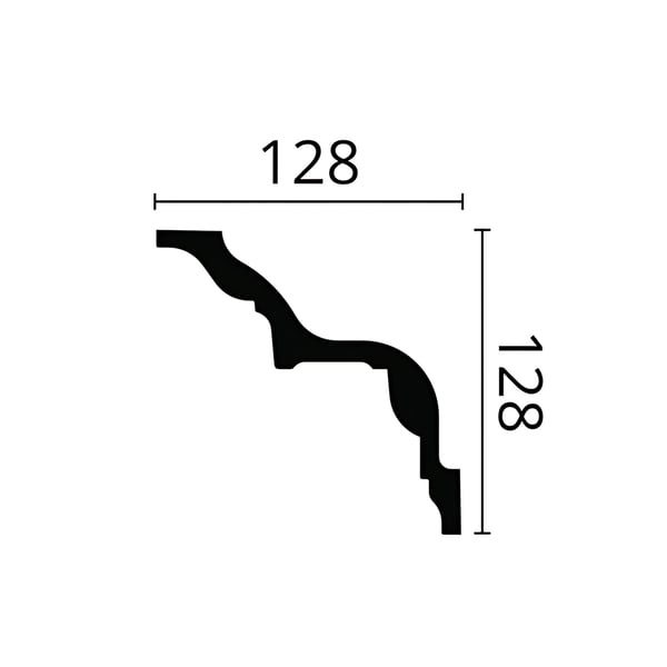 Kattolista NMC ARSTYL Z24-box 1 laatikko kanssa 16 listat 32 m