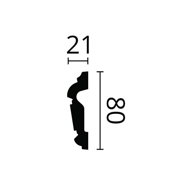 Peitelista NMC ARSTYL Z31-box 1 laatikko kanssa 20 listat 40 m