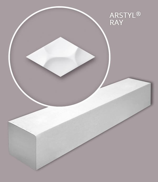 3d vægpanel NMC ARSTYL RAY-box 1 kasse med 6 paneler