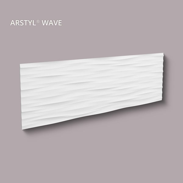 3d vægpanel NMC ARSTYL WAVE-box 1 kasse med 7 paneler