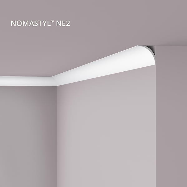 Kattolista NMC NOMASTYL NE2 PURE-box-10 1 laatikko kanssa 10 listat 20 m