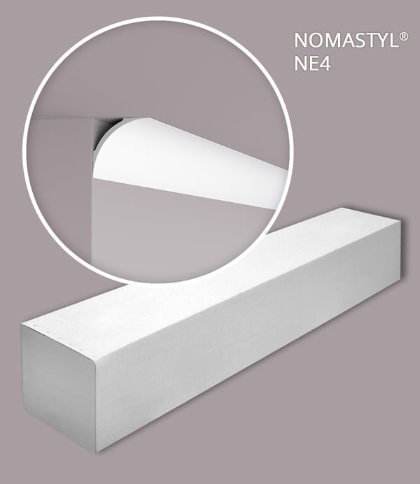 Kattolista NMC NOMASTYL NE4 PURE-box-10 1 laatikko kanssa 10 listat 20 m