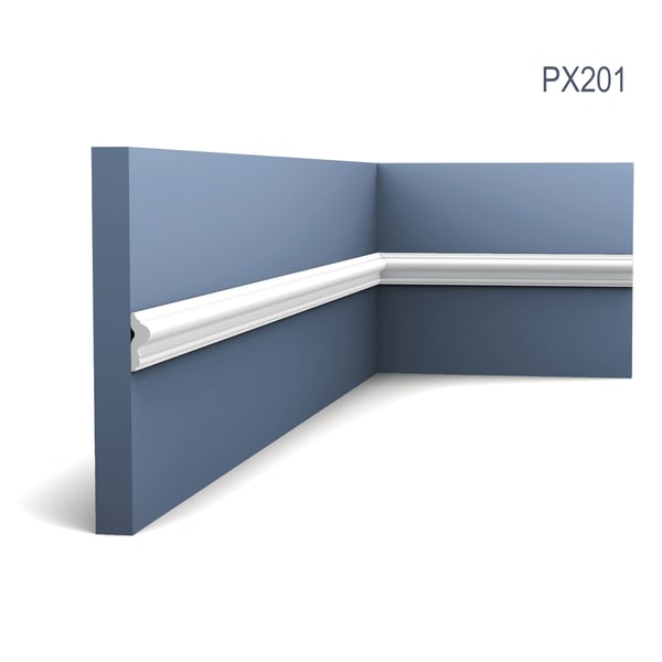 Peitelistat Orac Decor AXXENT PX201-box 1 laatikko kanssa 80 listat 160 m