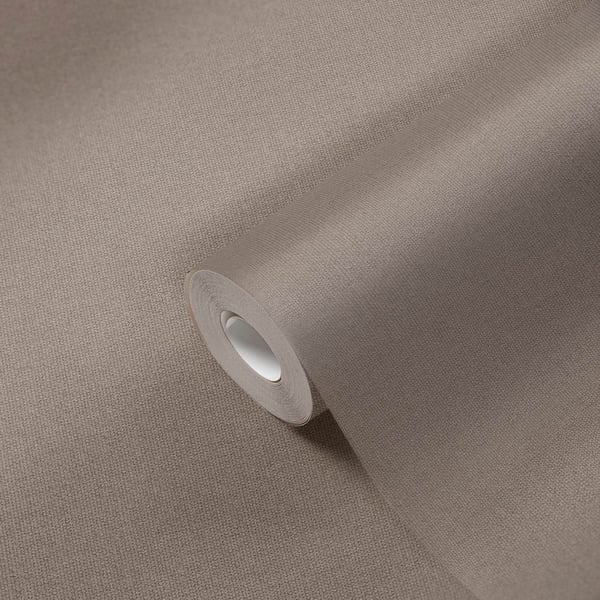 Ikke-vævet tapet stof imitation Profhome 387442-GU lidt tekstureret mat farve brun  mørkegrå beige grå 5,33 m2