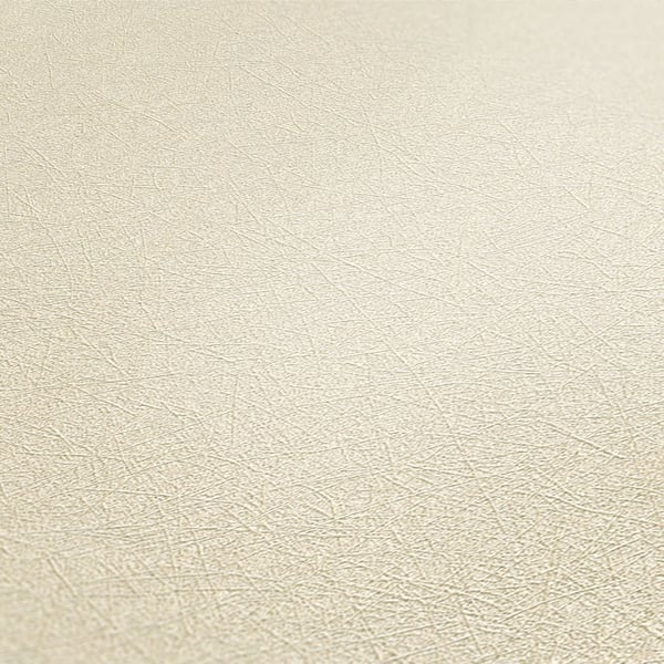 Ikke-vævet tapet struktur Profhome 358664-GU tekstureret diskret flimrende farve elfenben beige 5,33 m2