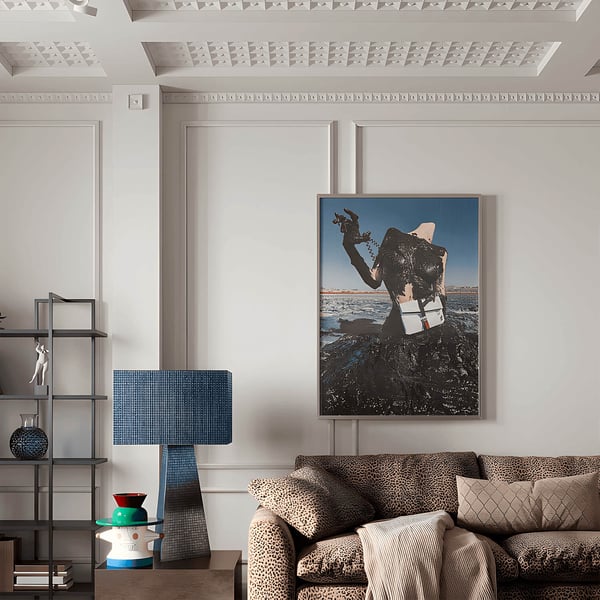 Profhome 159817-box 1 kasse 6 paneler 3D vægpanel Vægpanelering style Art déco | 1,5 m2