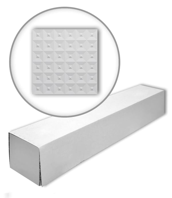 Profhome 159817-box 1 kasse 6 paneler 3D vægpanel Vægpanelering style Art déco | 1,5 m2