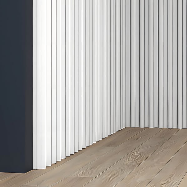 Profhome 659804-box 1 laatikko kanssa 3 listat 3d seinäpaneeli Seinäpanelointi modernissa tyylissä | 6 m