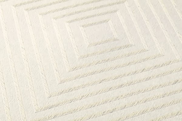 Ikke-vævet tapet geometriske Profhome 369263-gu lidt tekstureret mat färg fløde perle beige 5,33 m2