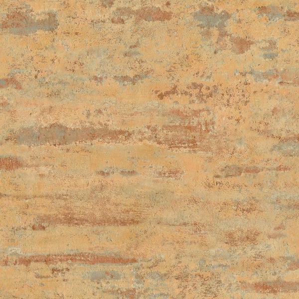 Non woven-tapet uni kulör Profhome 374151-GU lätt texturerad matt färg orange grå blå 5,33 m2