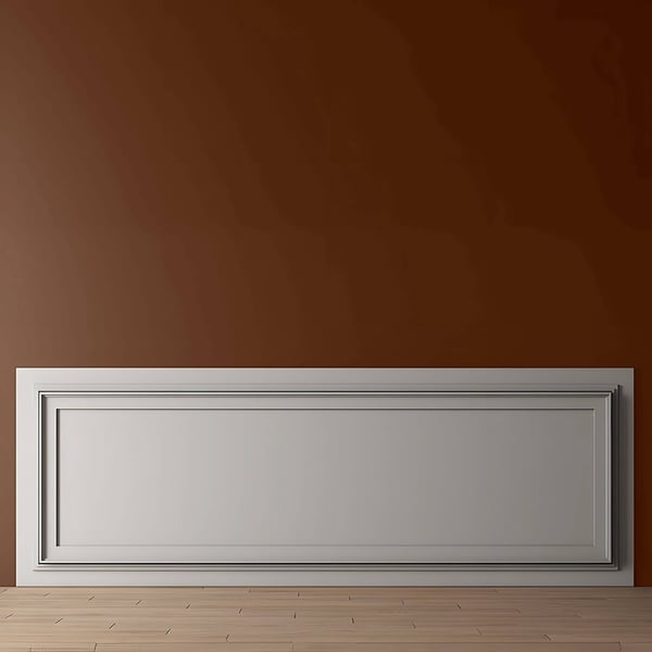 3D vægpanel Profhome 159819 Vægpanelering Akustikpanel Dørpanel Zireelement nyklassicistisk stil hvid 0,75 m2