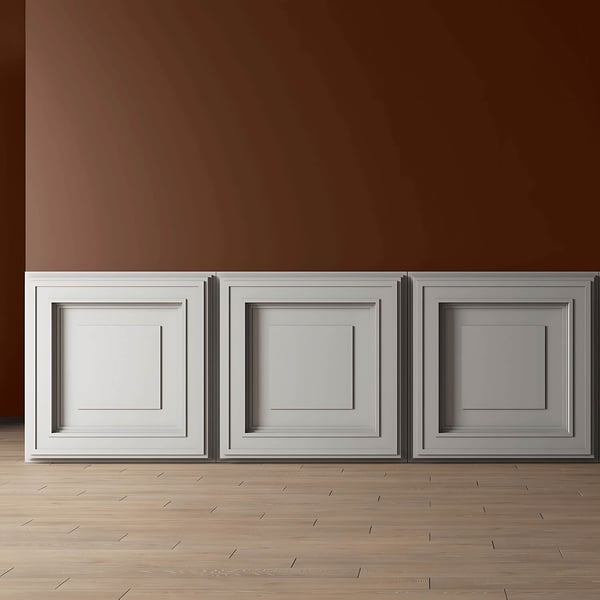 Profhome 159820-box 1 kasse 3 paneler 3D vægpanel Vægpanelering style Néo-Classicisme | 0,75 m2