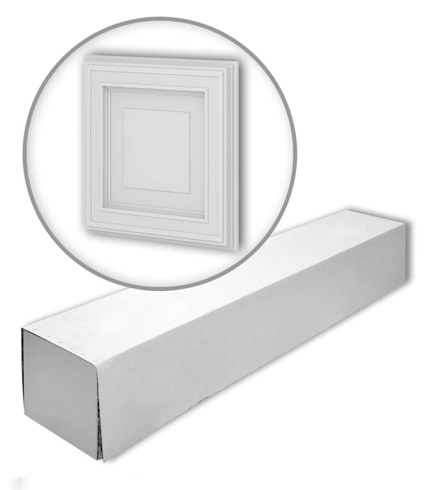 Profhome 159820-box 1 kasse 3 paneler 3D vægpanel Vægpanelering style Néo-Classicisme | 0,75 m2