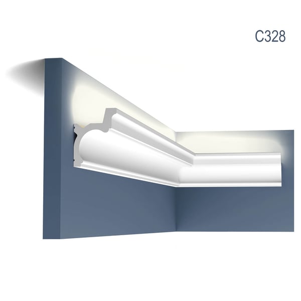 Orac Decor C328-box 1 laatikko kanssa 16 listat Kulmalista Kattolista ajattomassa tai klassisessa tyylissä | 32 m
