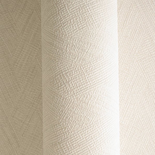 Tekstureret tapet Profhome 790922-GU ikke-vævet tapet tekstureret stribet mønster mat fløde lys elfenben perle hvid beige 5,33 m2